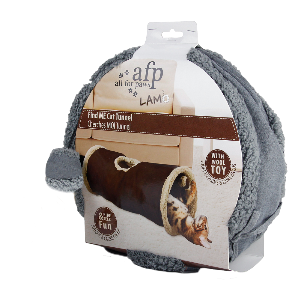 AFP Lambswool - Find Me Cat Tunnel