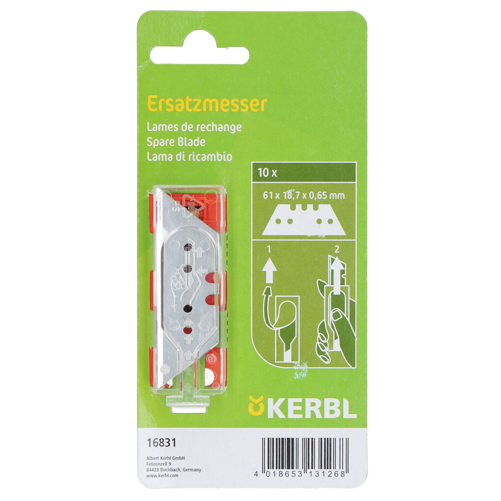 Klauwbandage snijder losse mesjes