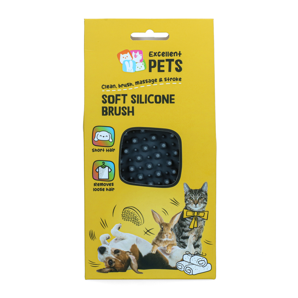 Excellent Pets Soft Silicone Brush