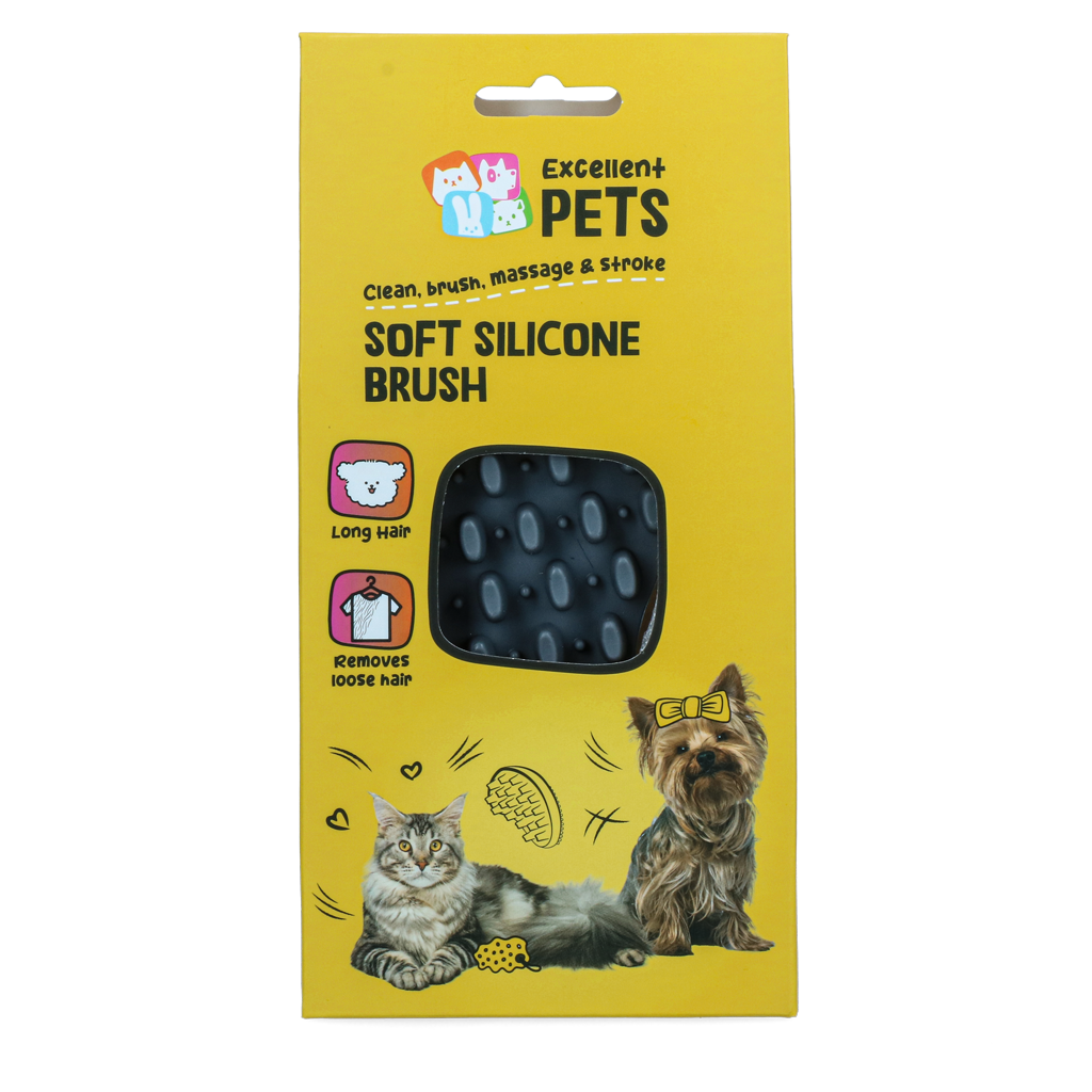 Excellent Pets Soft Silicone Brush