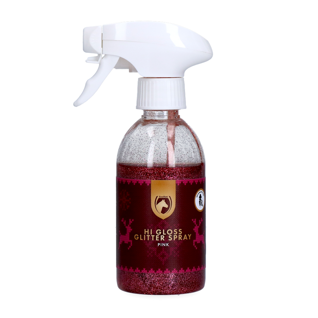 Excellent Horse Christmas Hi Gloss Glitter Spray