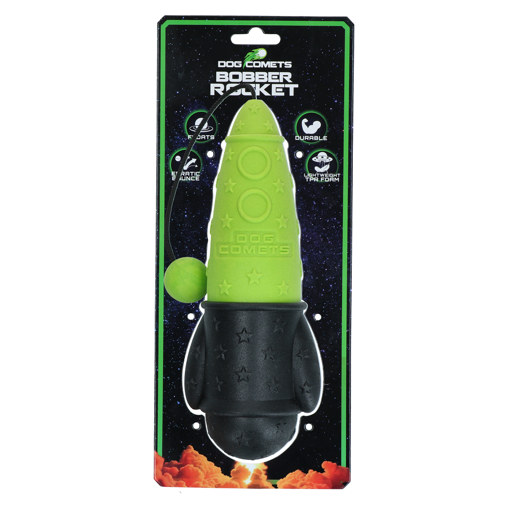 Dog Comets Bobber Rocket