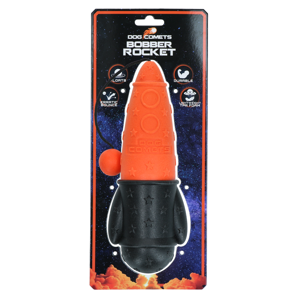 Dog Comets Bobber Rocket