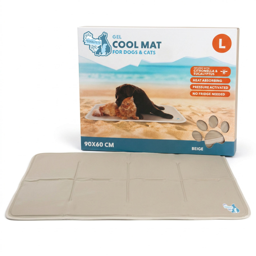 Coolpets Gel Cooling Mat Beige