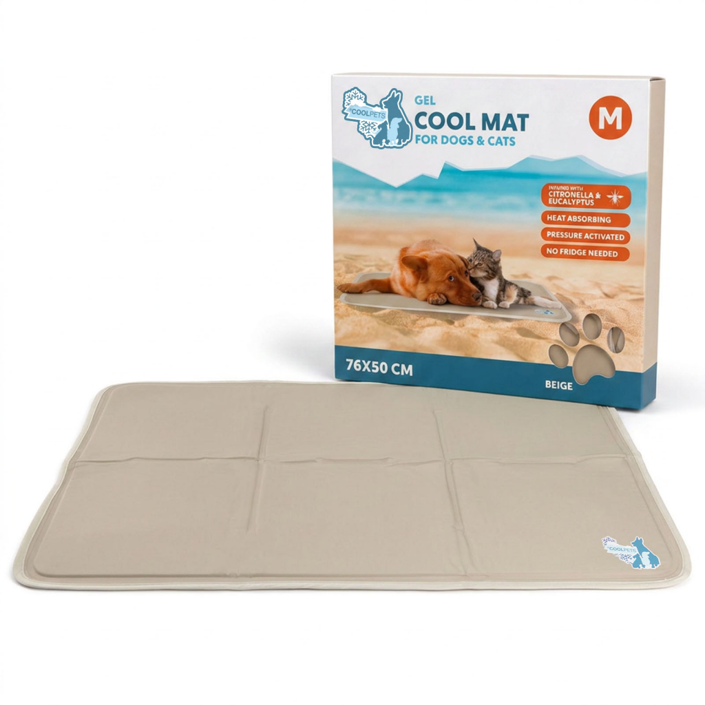 Coolpets Gel Cooling Mat Beige