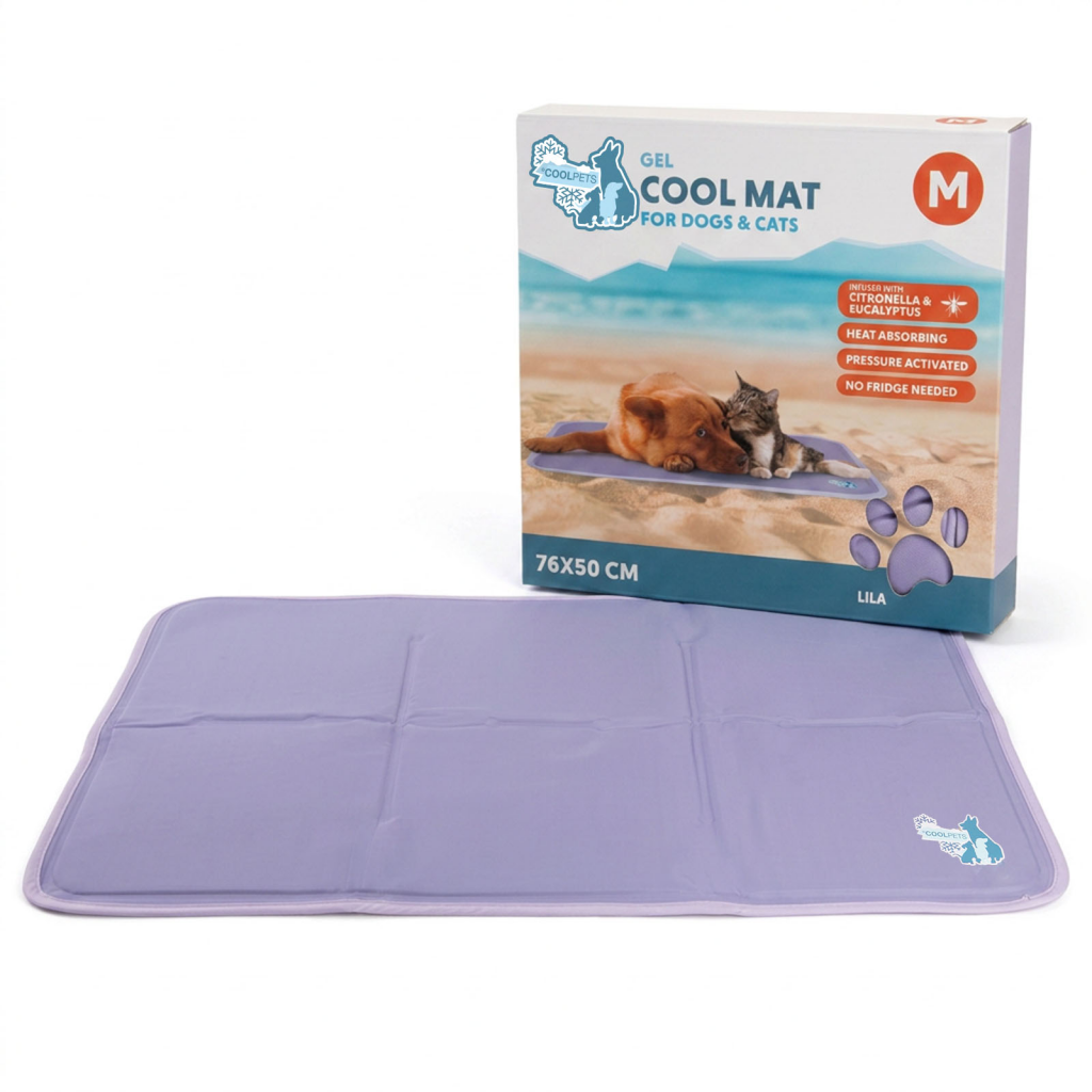 Coolpets Gel Cooling Mat Lila
