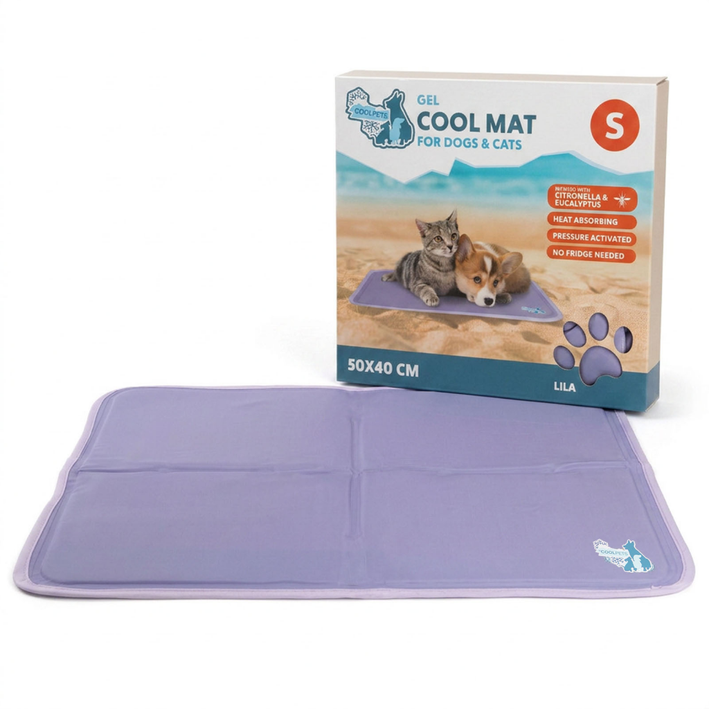 Coolpets Gel Cooling Mat Lila