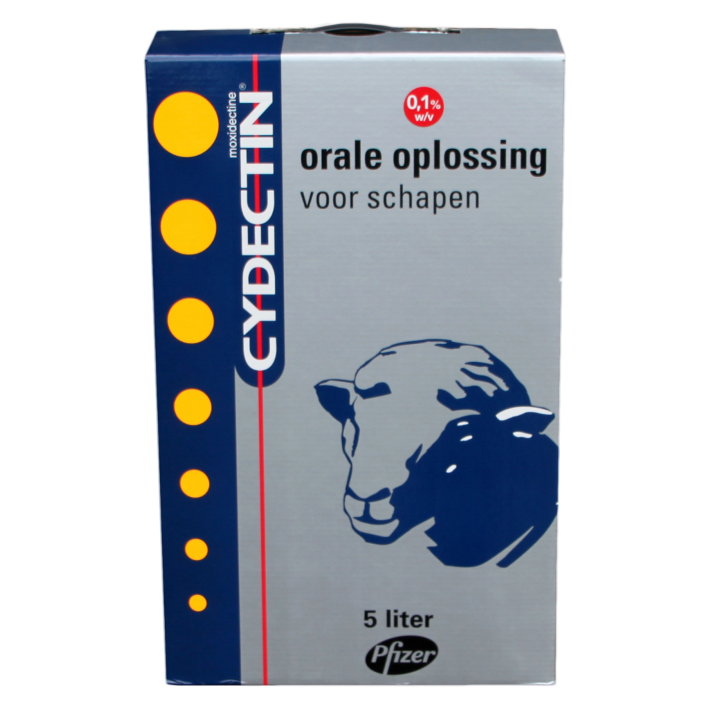 Cydectin 0,1% w/v orale oplossing REG NL URA