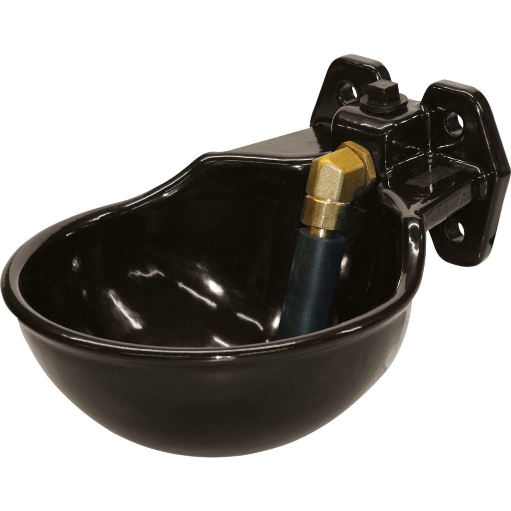 Drinkbak + staaf geemailleerd