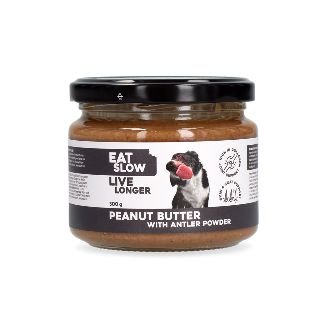 Eat Slow Live Longer Peanut Butter With Antler Powder