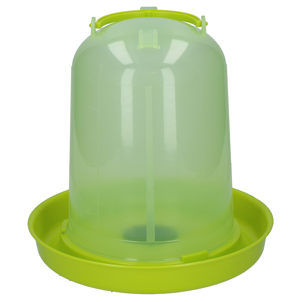 Gaun Pluimvee Drinktoren met Stop Limoengroen
