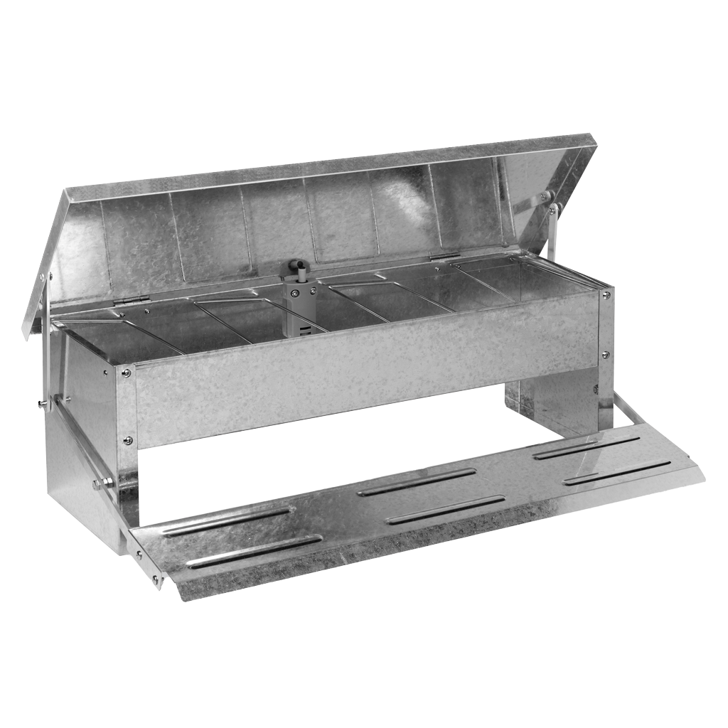 Gaun Pluimvee Voerbak met Trapsysteem