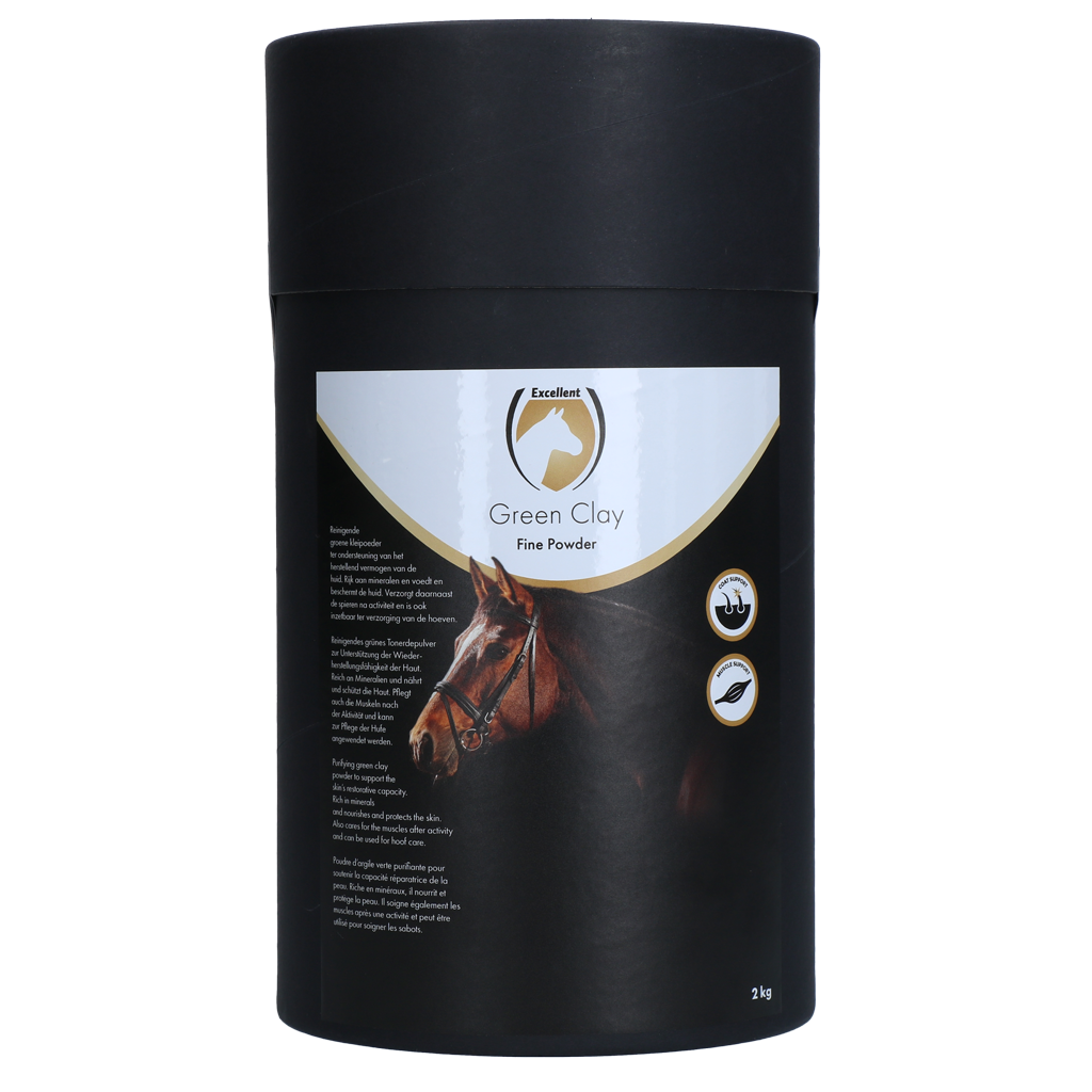 Excellent Horse Green Clay Fine Powder