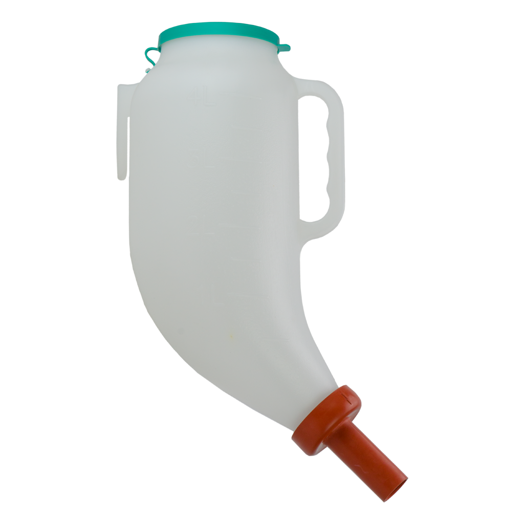 Kalverbrokfles compleet