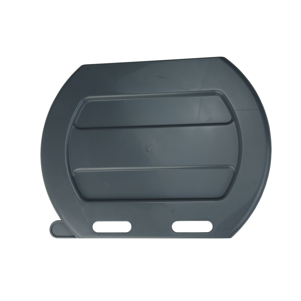 Kalveremmer deksel los voor 2 zijdig plat Grijs