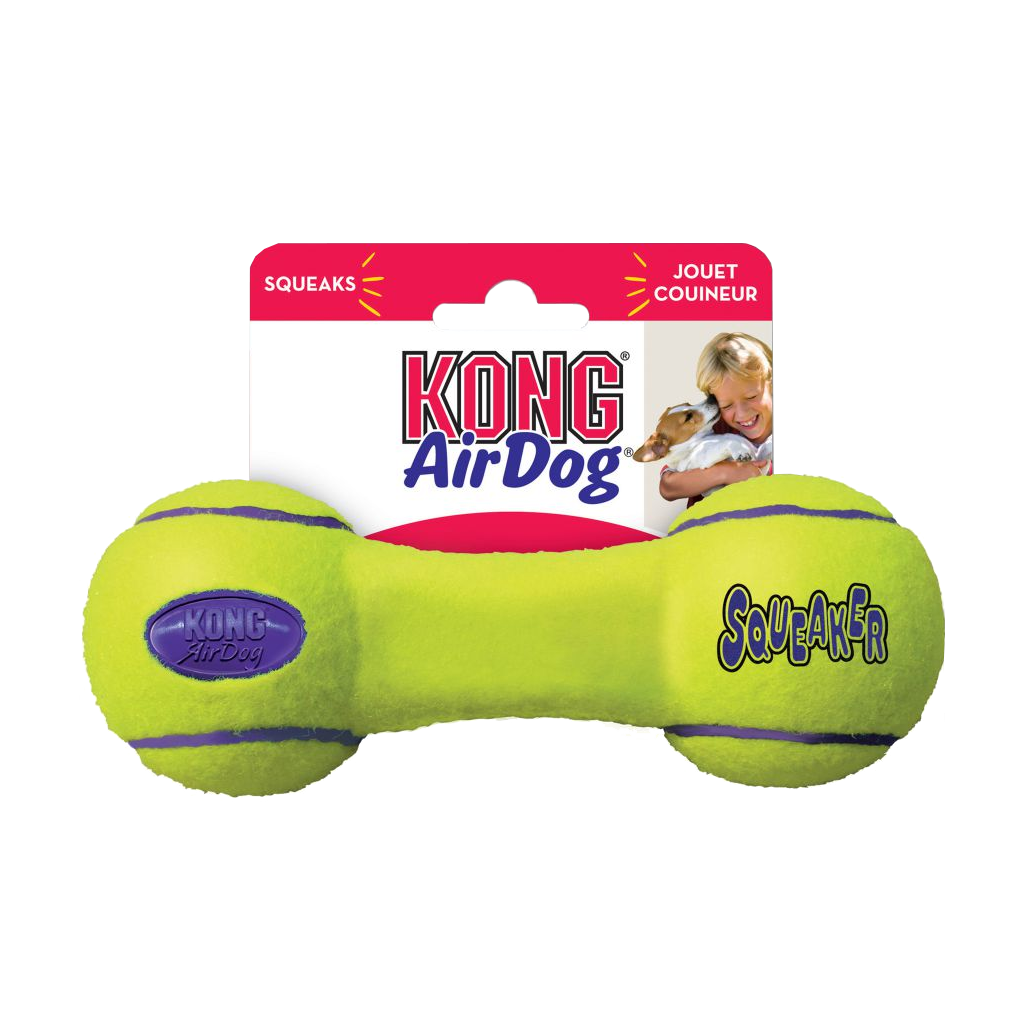 KONG Airdog® Squeaker Dumbbell