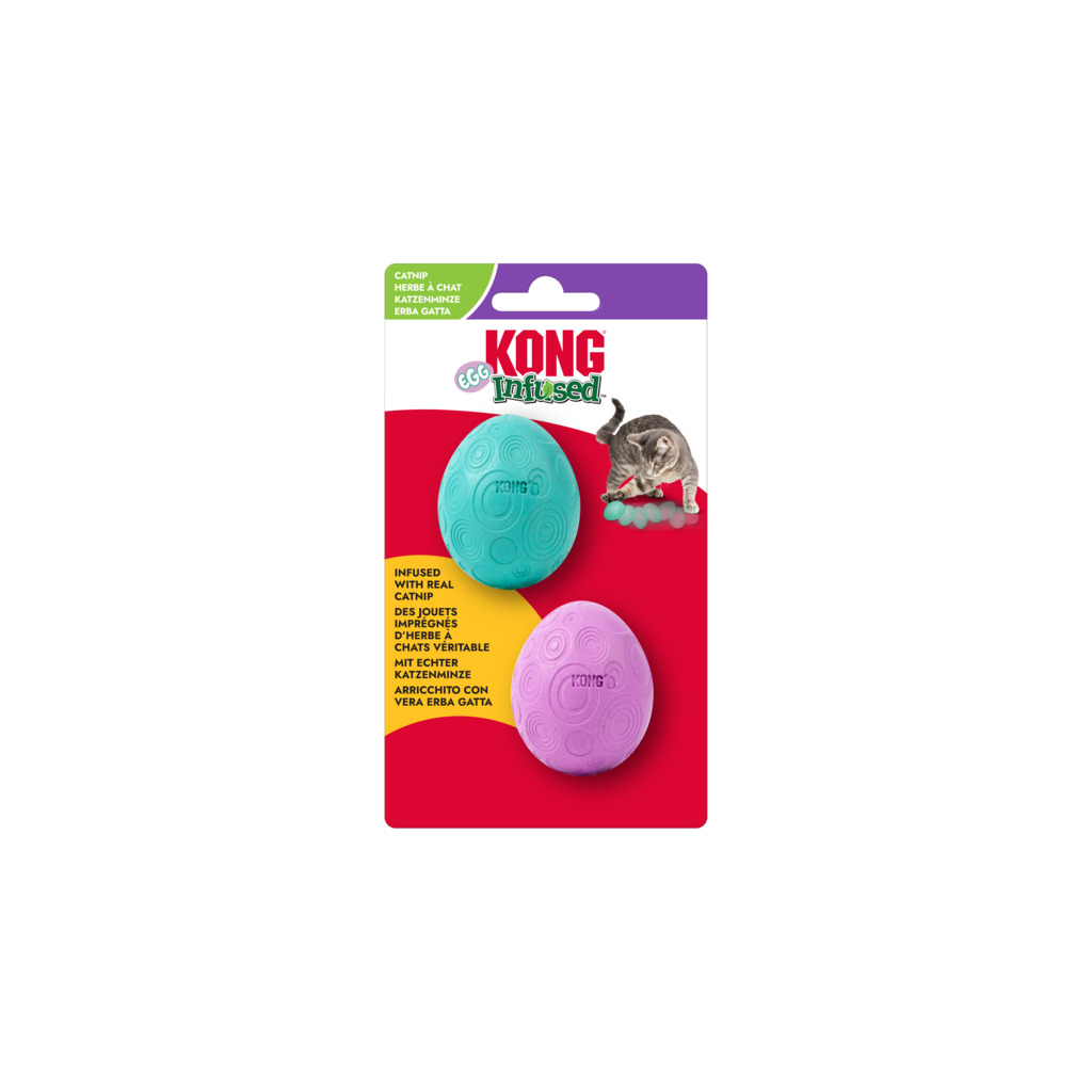 KONG Infused Catnip Egg