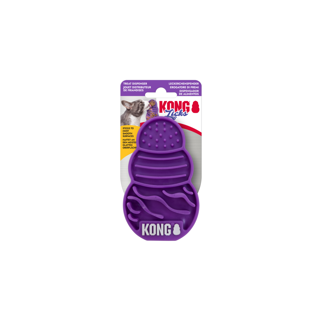 KONG Licks Treat Dispenser Kat