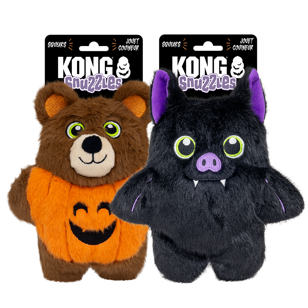 KONG Halloween Snuzzles Bat & Bear