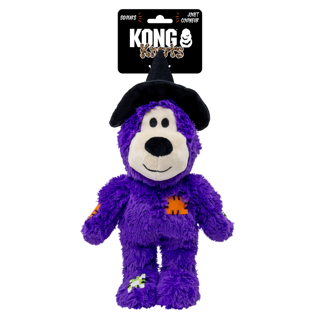 KONG Halloween Wild Knots Witch Bear