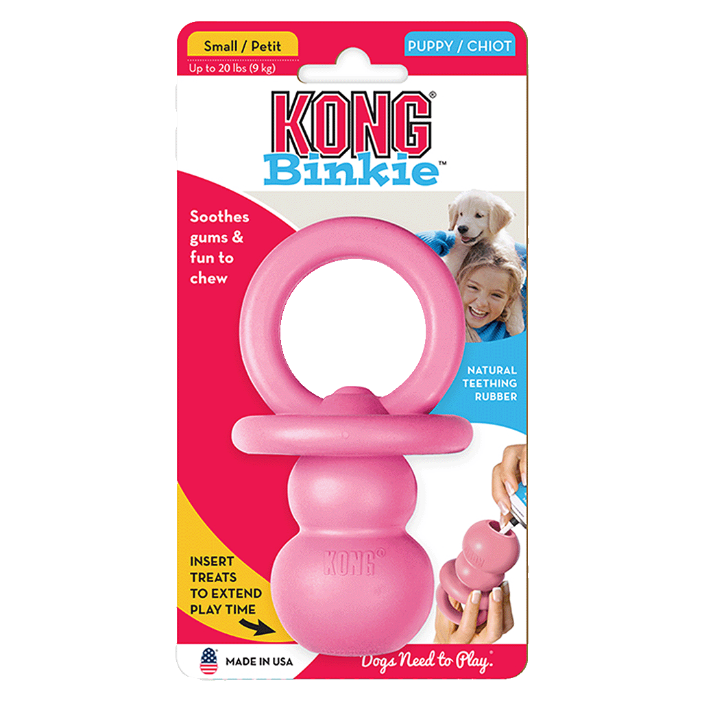 KONG Puppy Binkie Assorti
