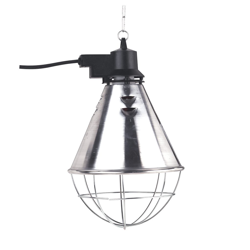 Lampenkap compl. + 5 m snoer + spaarschakelaar