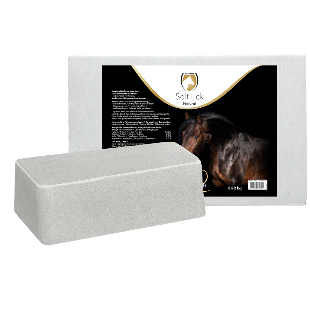 Excellent Horse Salt Lick Naturel