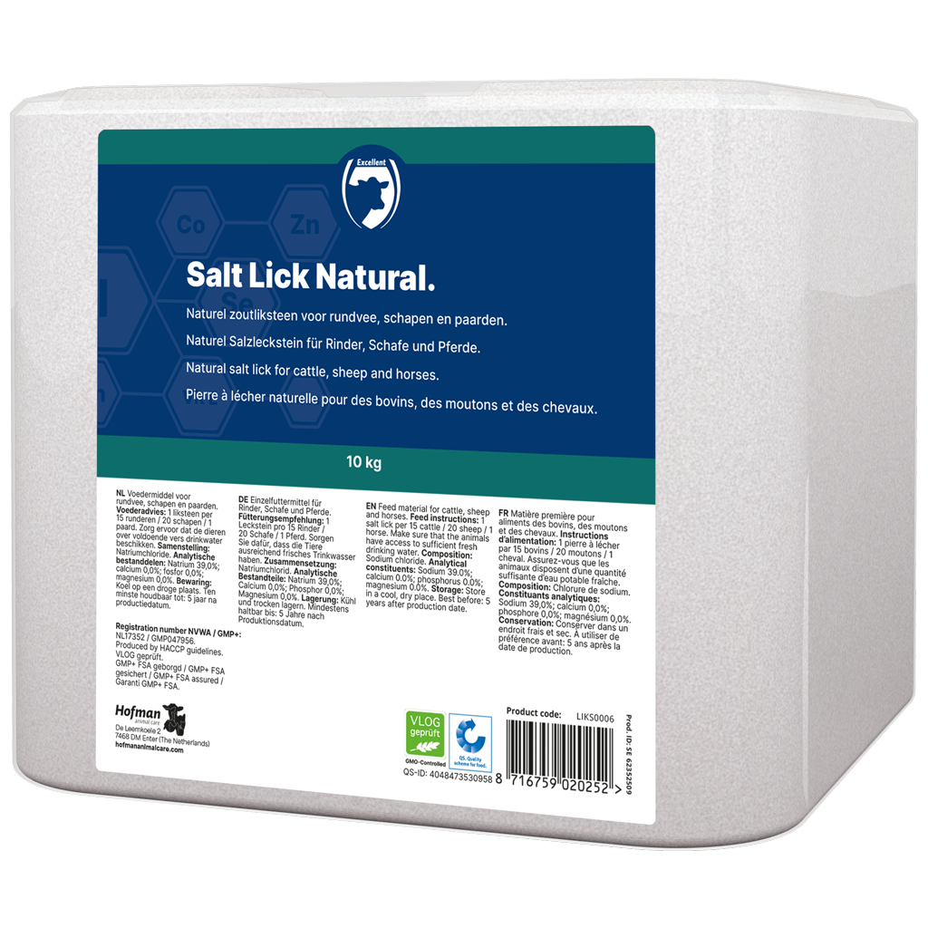 Excellent Liksteen Naturel voor alle dieren