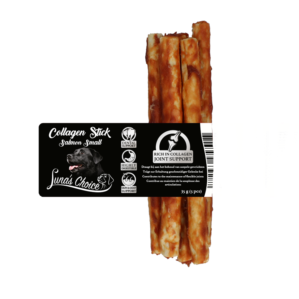 Luna's Choice Collagen Chews Stick Zalm