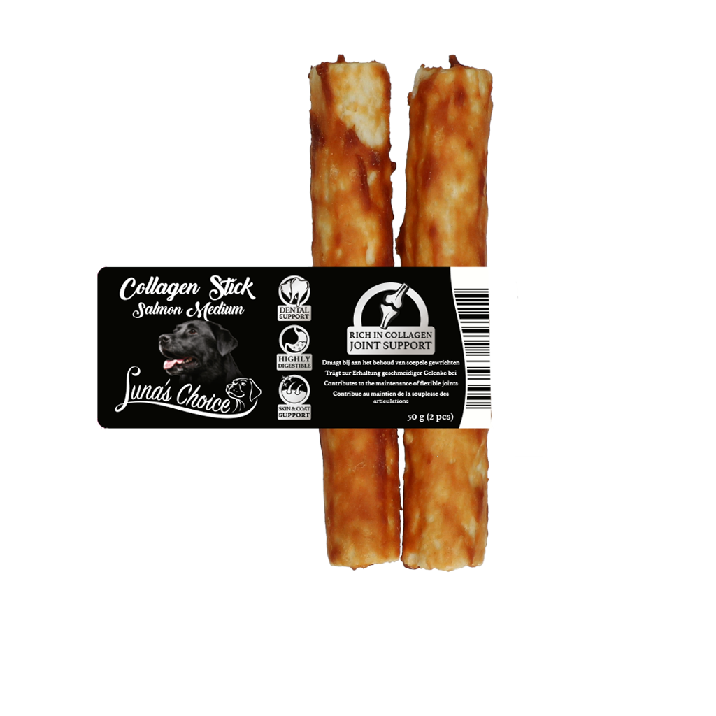 Luna's Choice Collagen Chews Stick Zalm