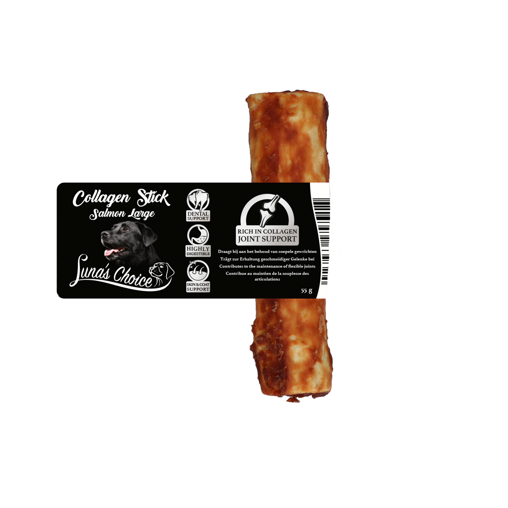 Luna's Choice Collagen Chews Stick Zalm