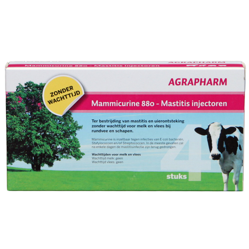 Mammicurine 880 Mastitis Injectoren REG NL H VRIJ