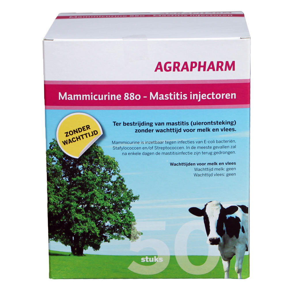 Mammicurine 880 Mastitis Injectoren REG NL H VRIJ