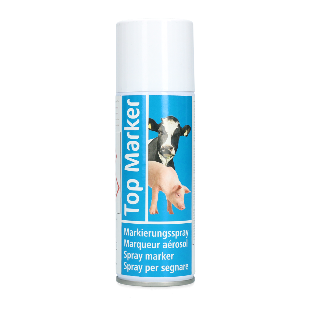 Merkspray voor vee groen