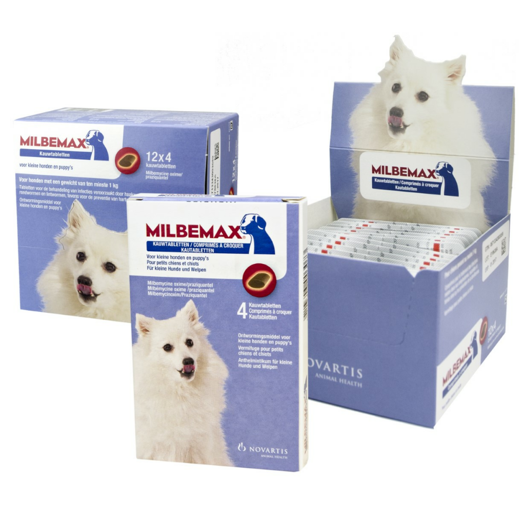Milbemax Kauwtabletten Hond Klein Chewy <5kg