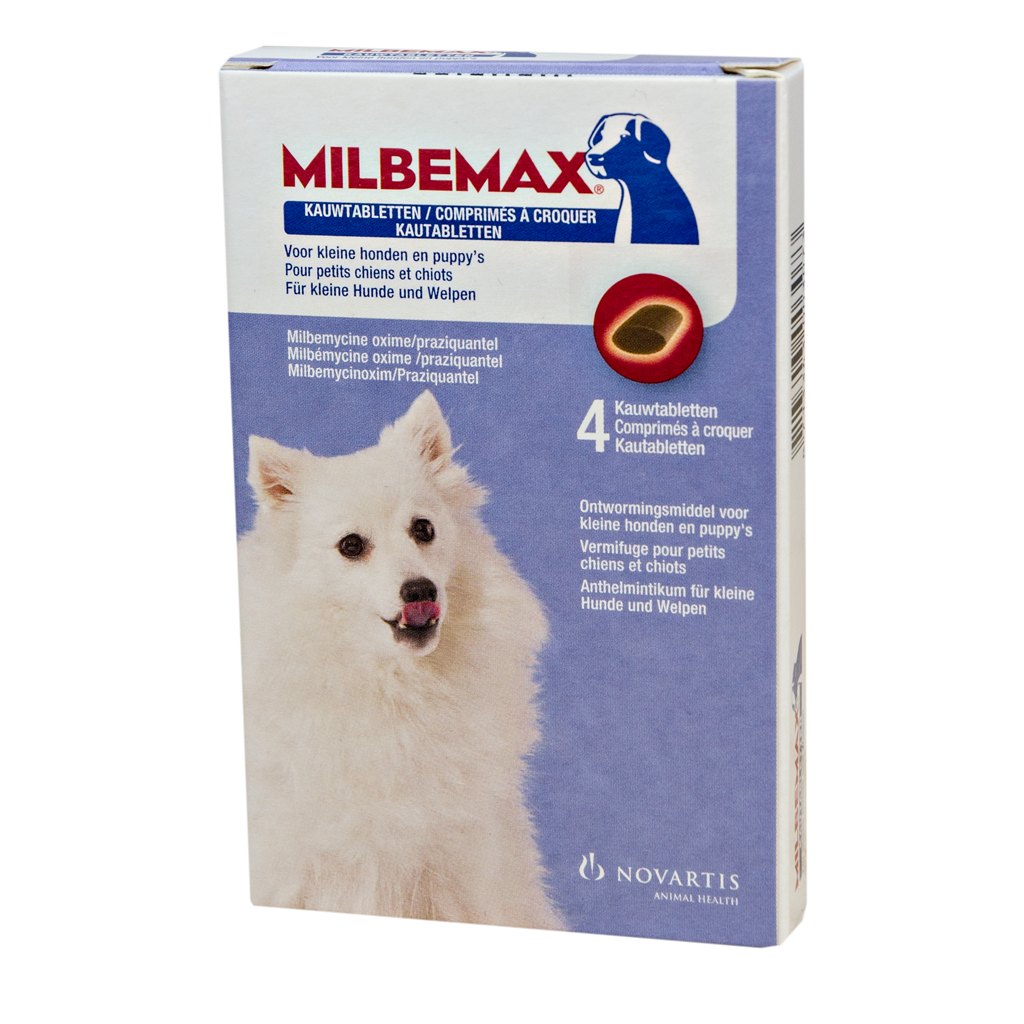 Milbemax Kauwtabletten Hond Klein Chewy <5kg