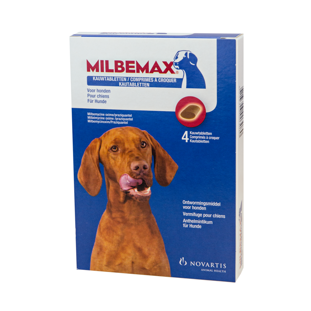 Milbemax Kauwtabletten Hond Groot Chewy 5-75kg