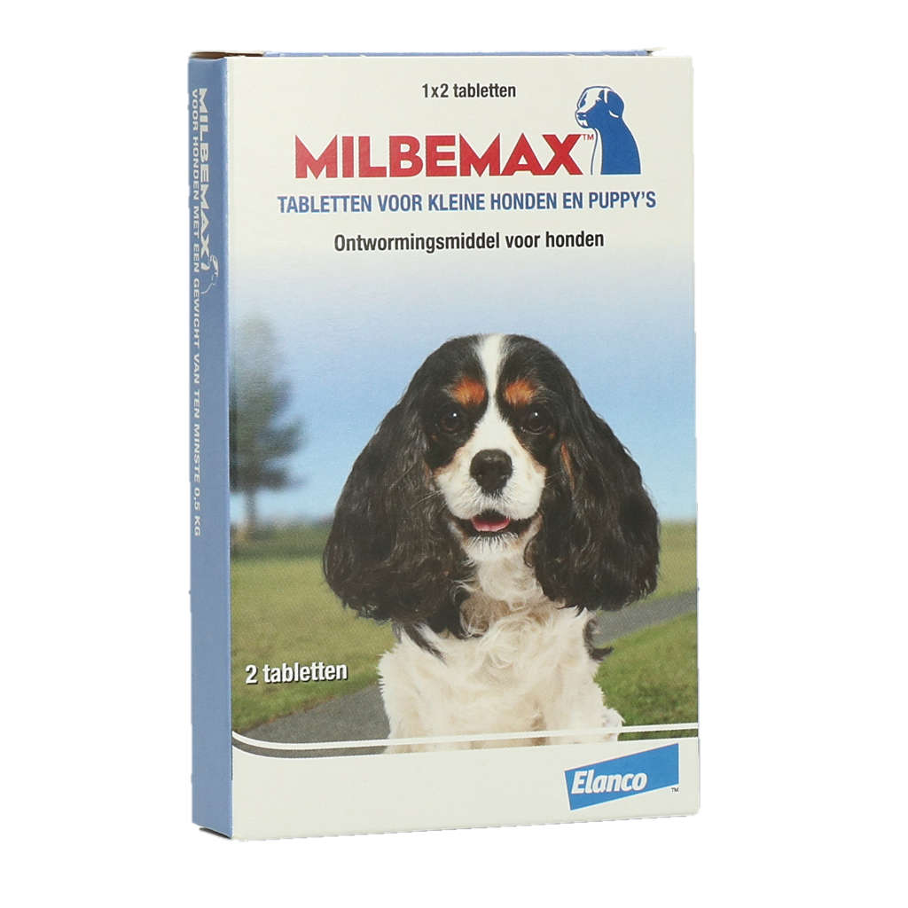 Milbemax Tabletten Puppy/Kleine hond <5kg