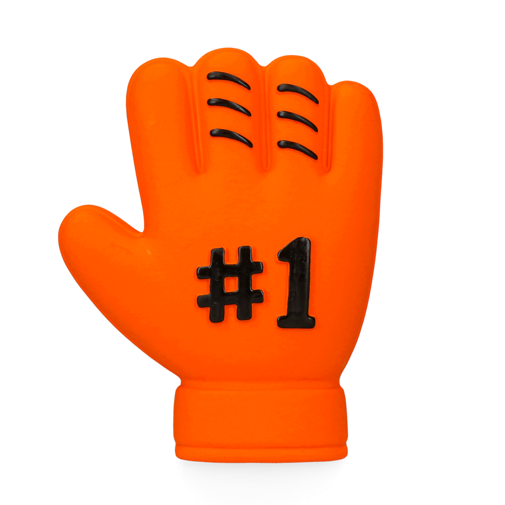 Oranje Latex Hondenspeeltjes WK
