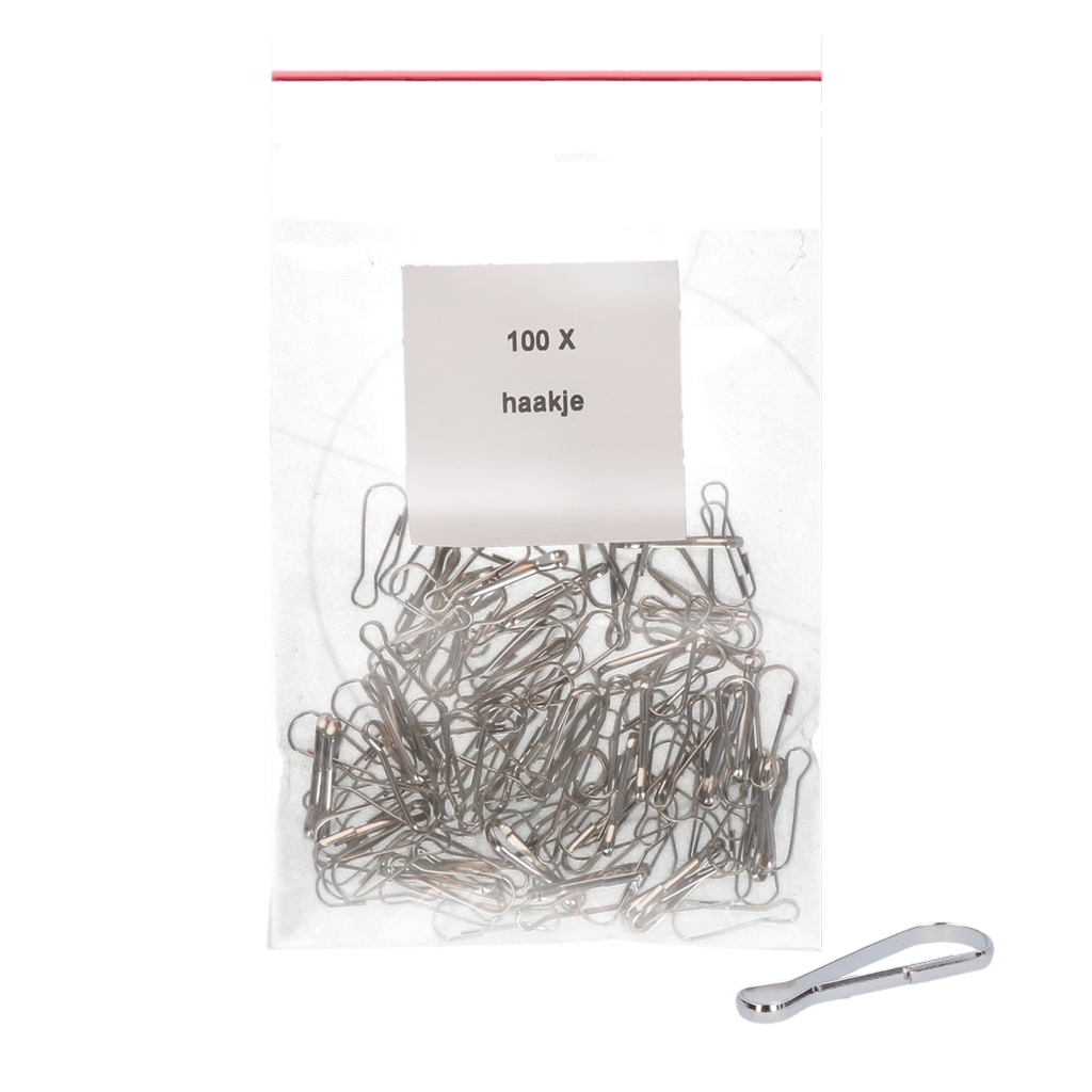 Haakje t.b.v. bevestigingsdraad
