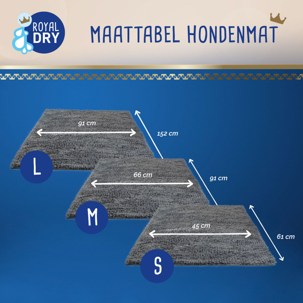 Royal Dry Deurmat Voor Honden