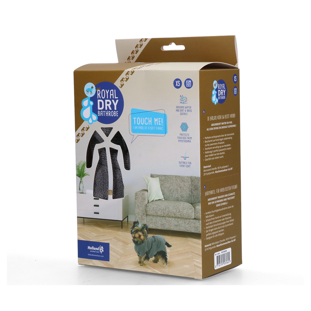 Royal Dry Badjas Voor Honden