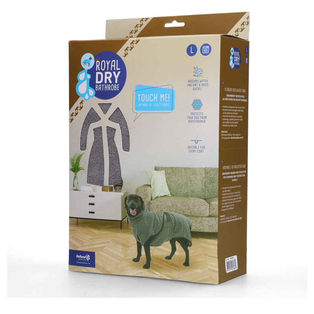 Royal Dry Badjas Voor Honden