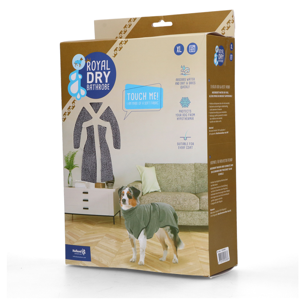 Royal Dry Badjas Voor Honden
