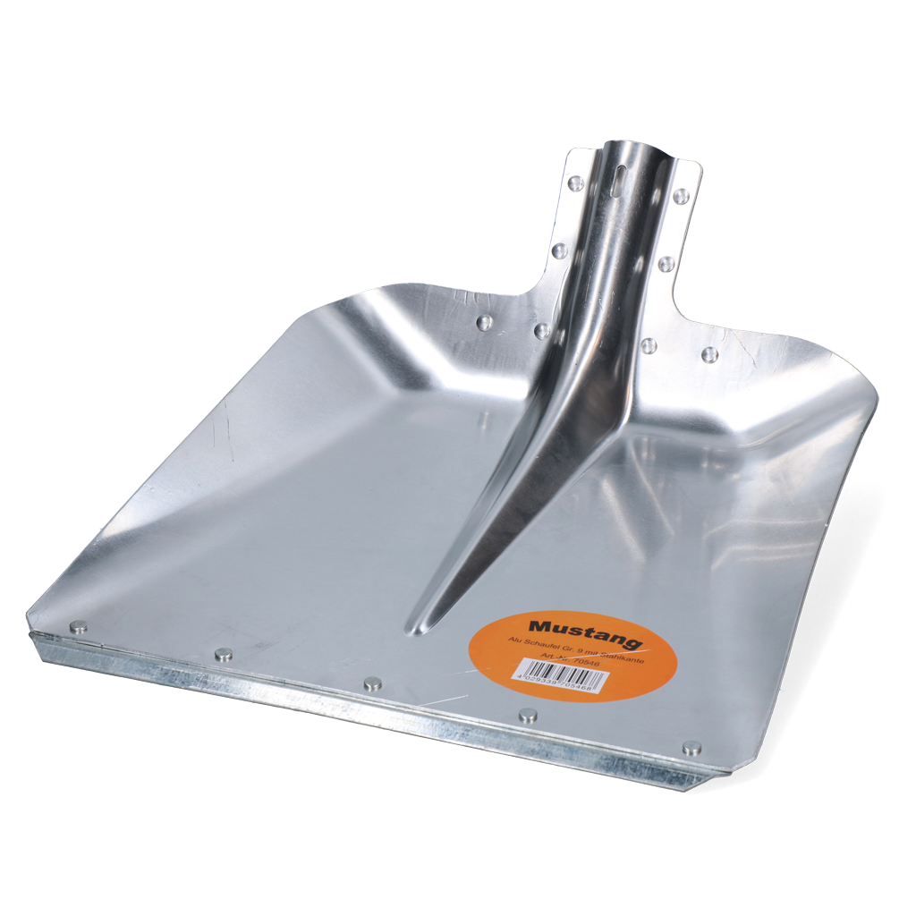 Schop Mustang aluminium los, 27 cm breed