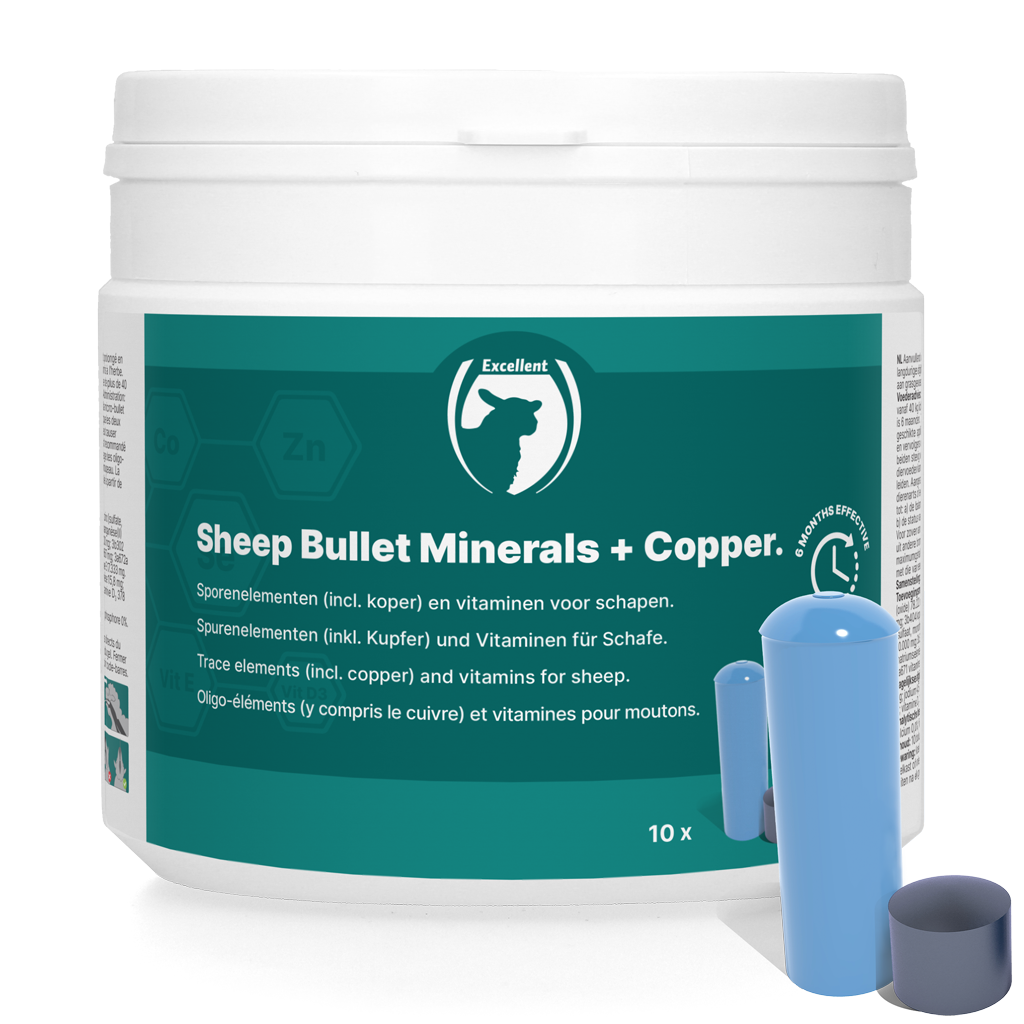 Excellent Sheep Bullet Minerals + Koper