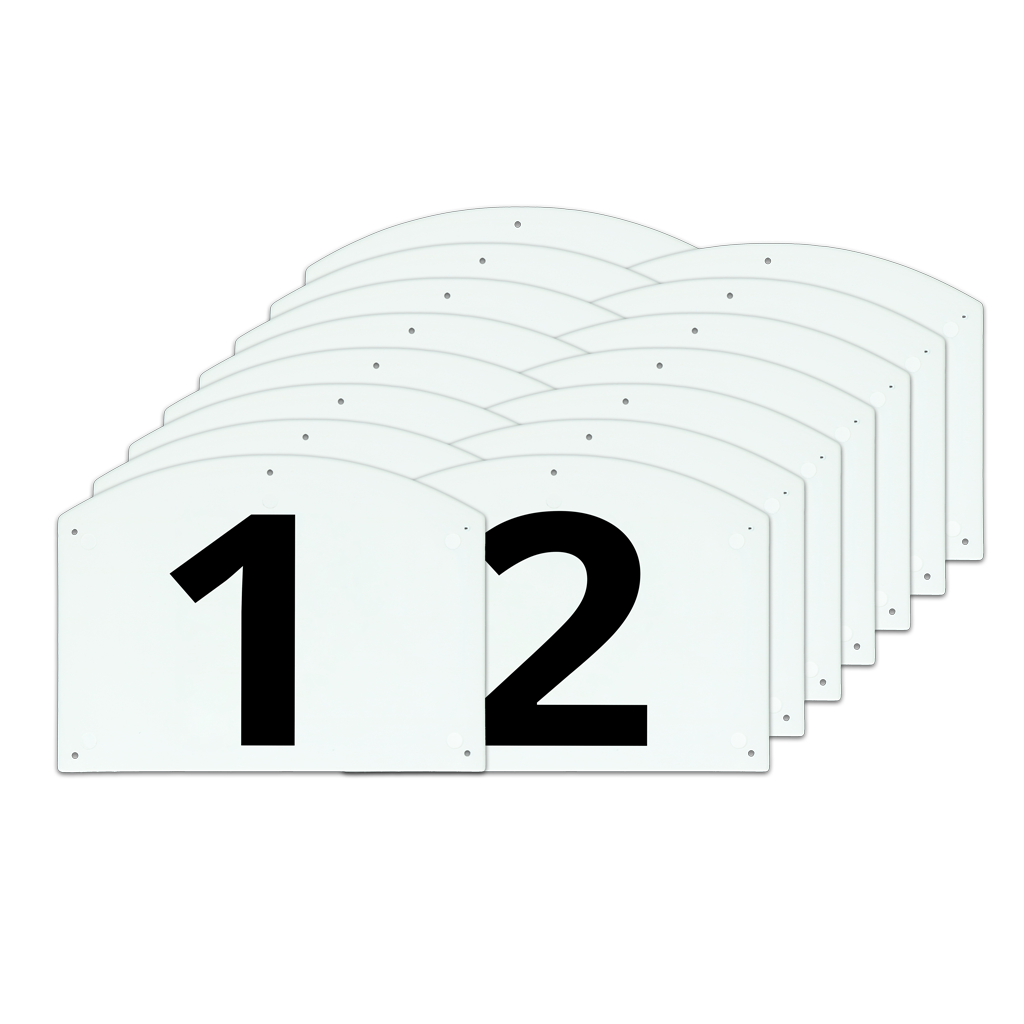 Show Jump cijfers en letters