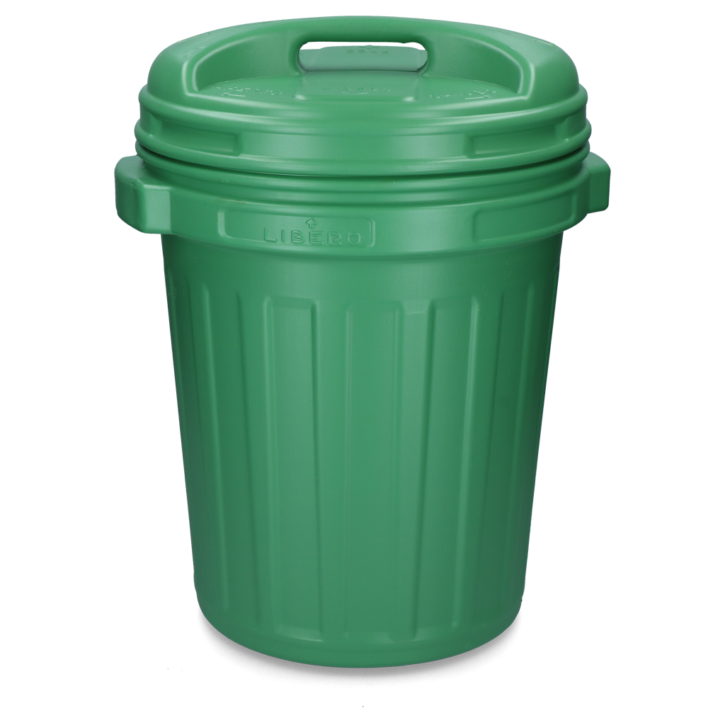 Voerton met draaisluiting 40 liter Black