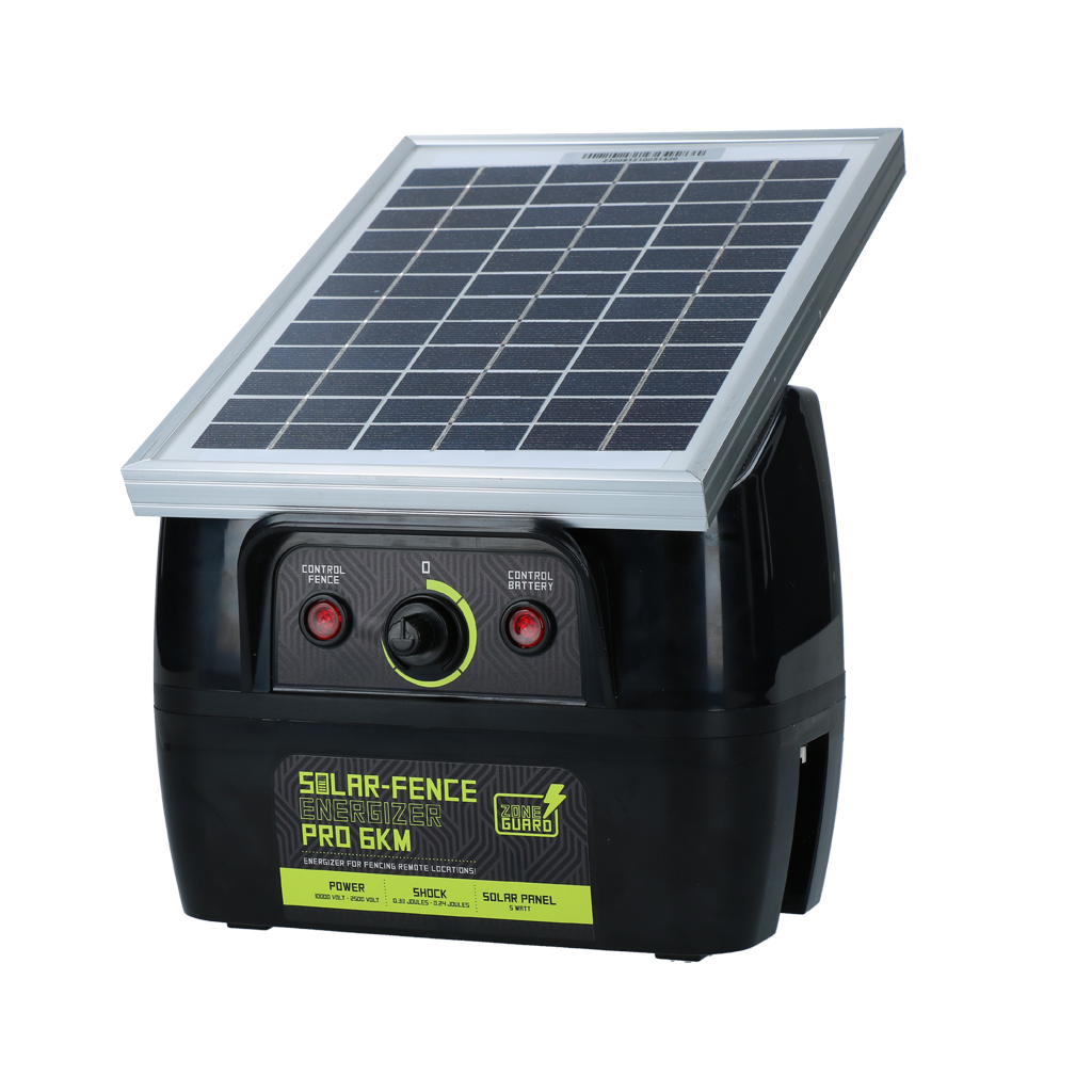 Zoneguard Solar-Fence Energizer Pro 6 km